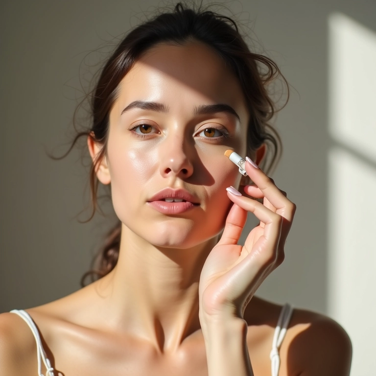 Corretivo não comedogênico adequado para uso diário.