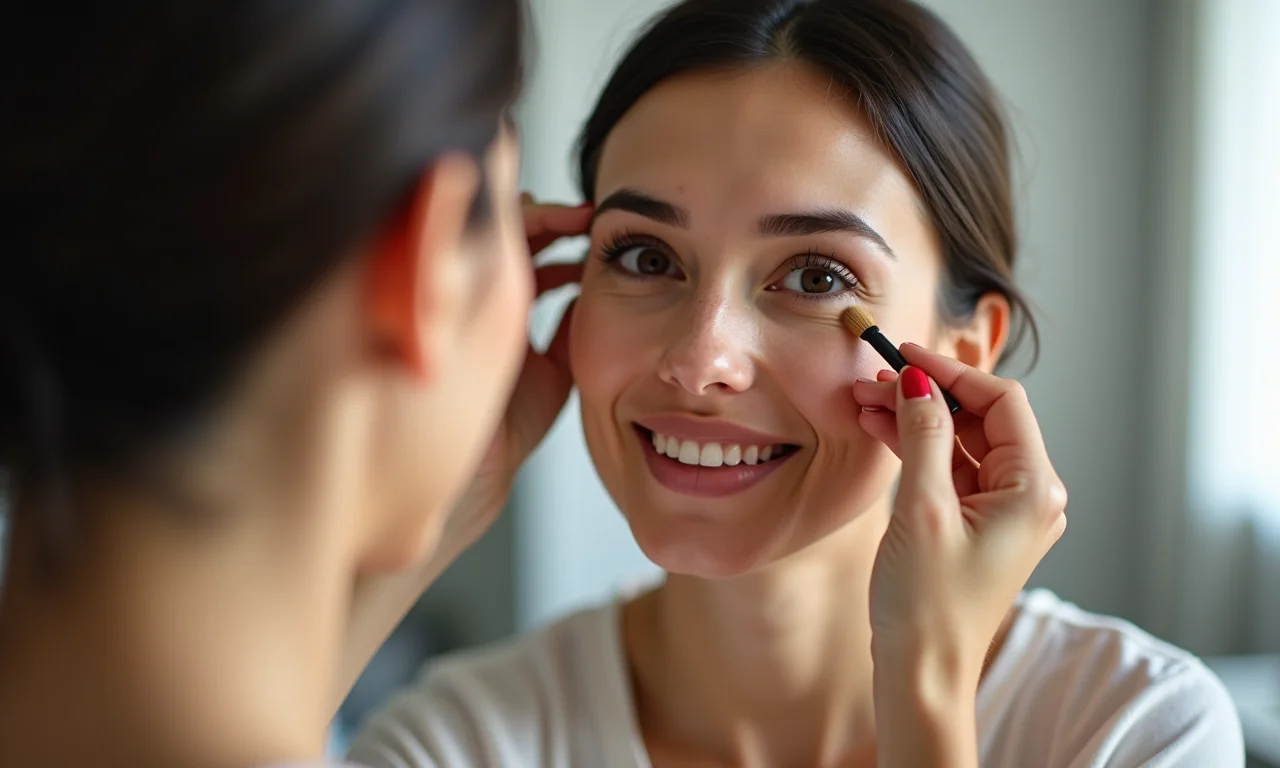 Corretivo para camuflar olheiras e imperfeições.