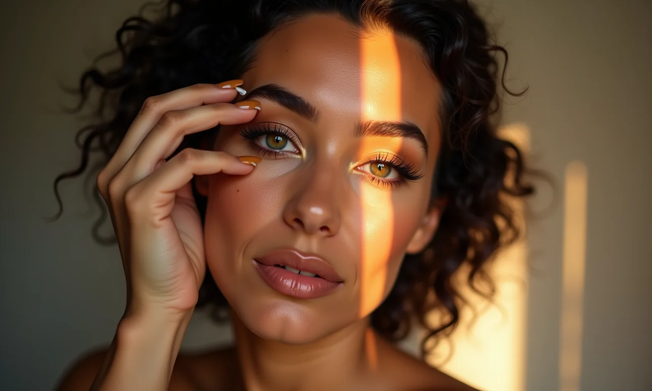 Corretivo para iluminar pontos estratégicos.