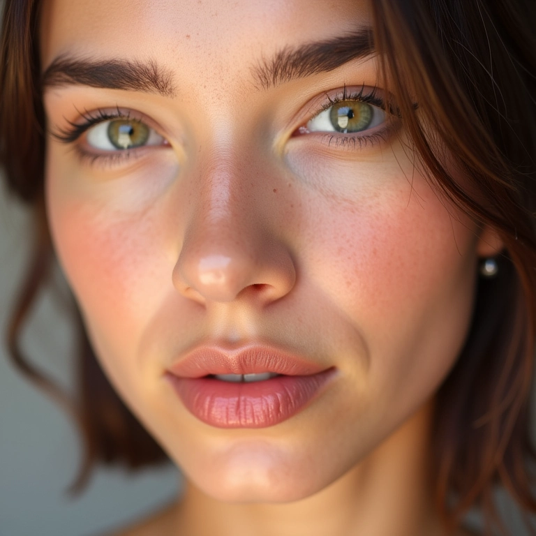 Corretivos coloridos neutralizando imperfeições da pele.