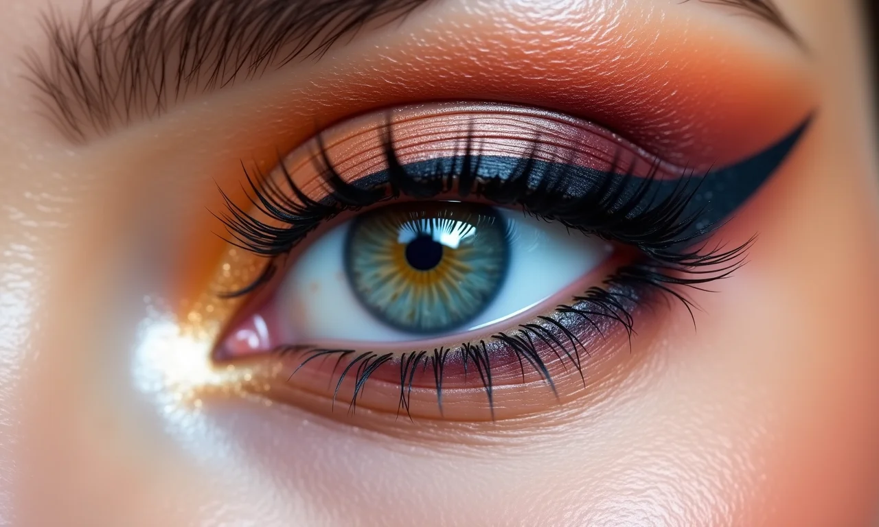 Degradê ascendente de sombras para efeito lifting.