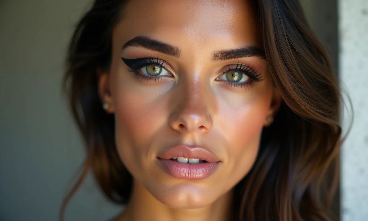 Delineado esfumado para um clássico moderno.