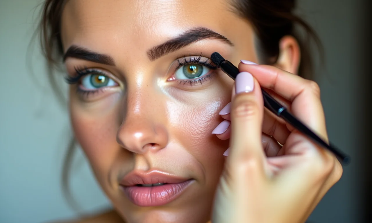 Delineador à prova d'água.