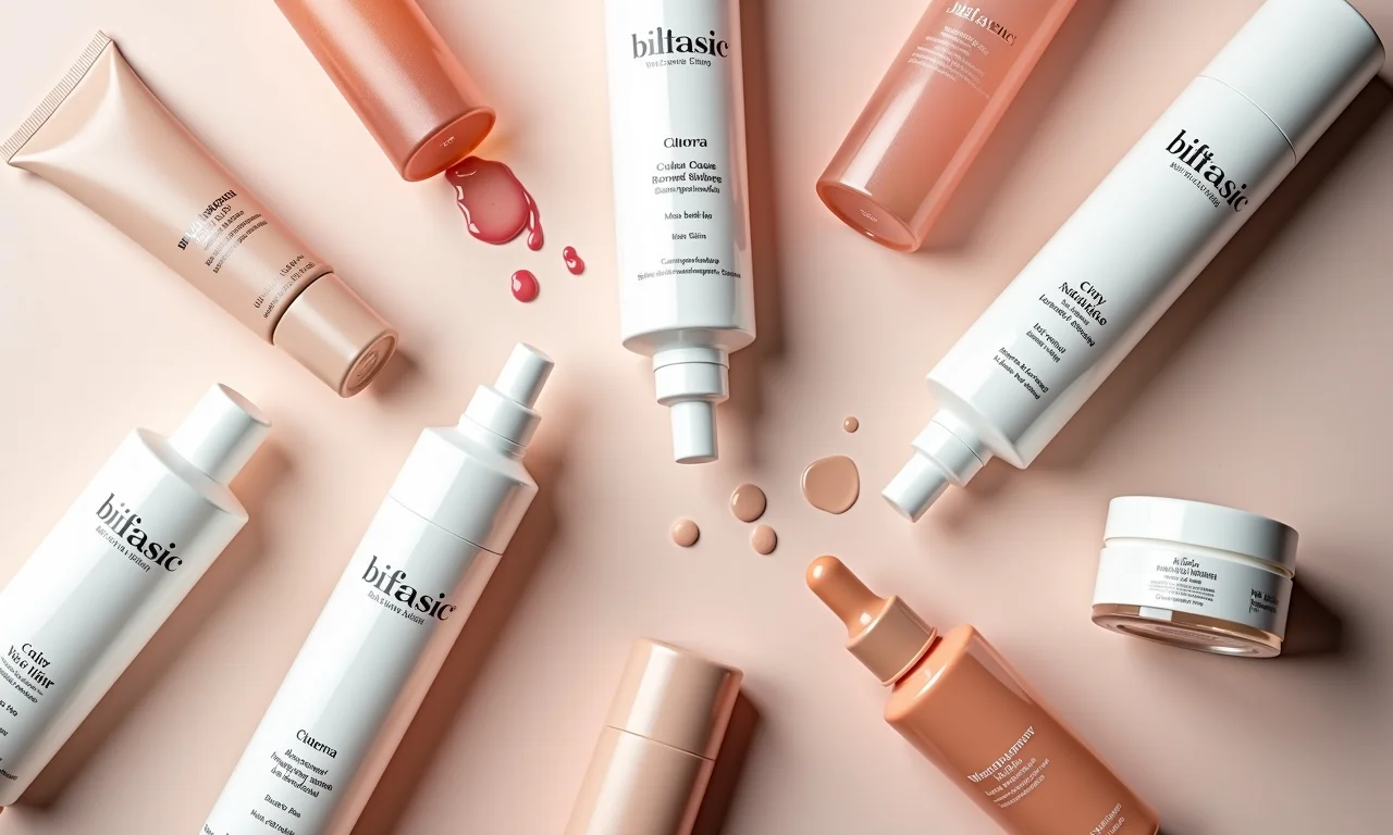 Diferentes demaquilantes bifásicos para diversos tipos de pele.