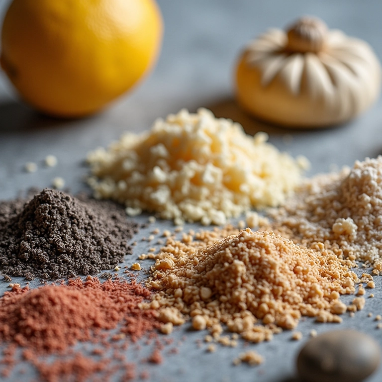 Diferentes tipos de superfície com fixador mineral aplicado.