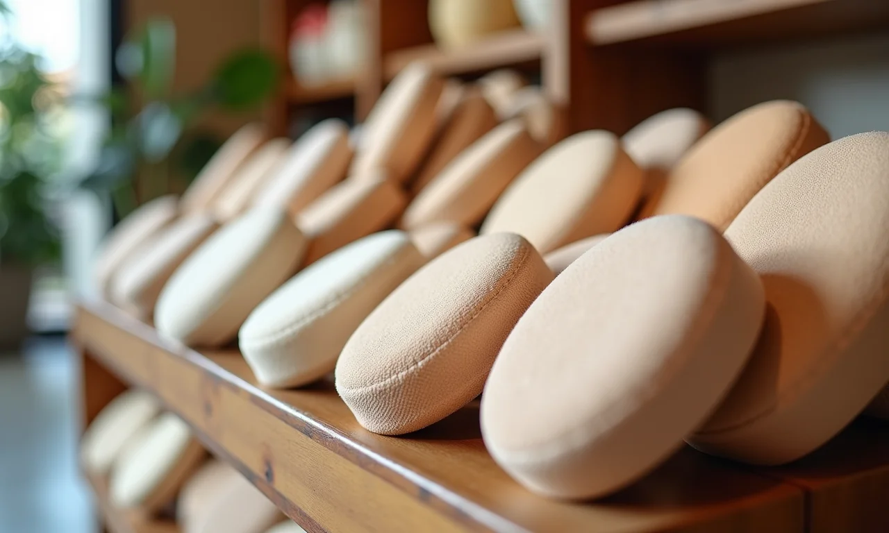 Diversas bases cushion em lojas no Brasil.