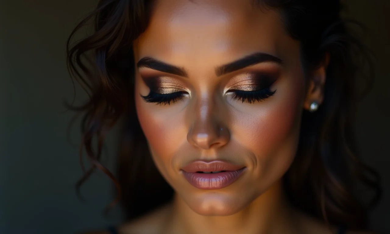 Esfumado sedutor com sombras escuras.