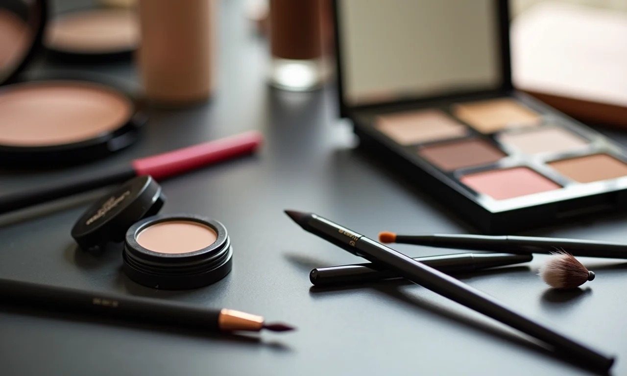 Ferramentas de maquiagem: prática e aprimoramento da técnica de tightlining.