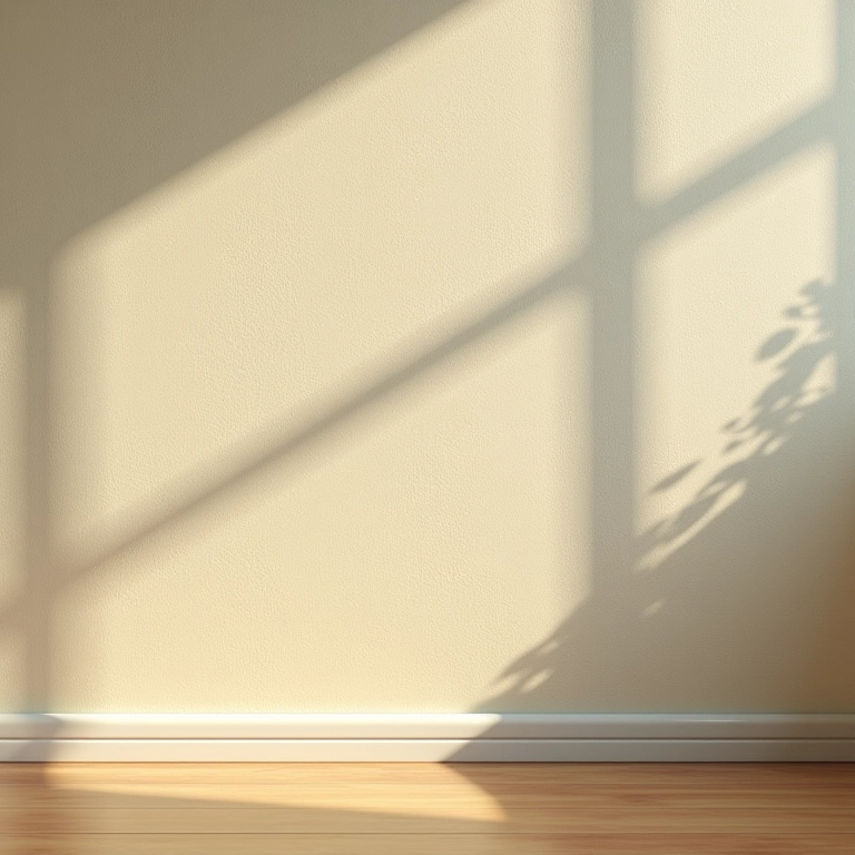 Fixador mineral prevenindo manchas em parede pintada.