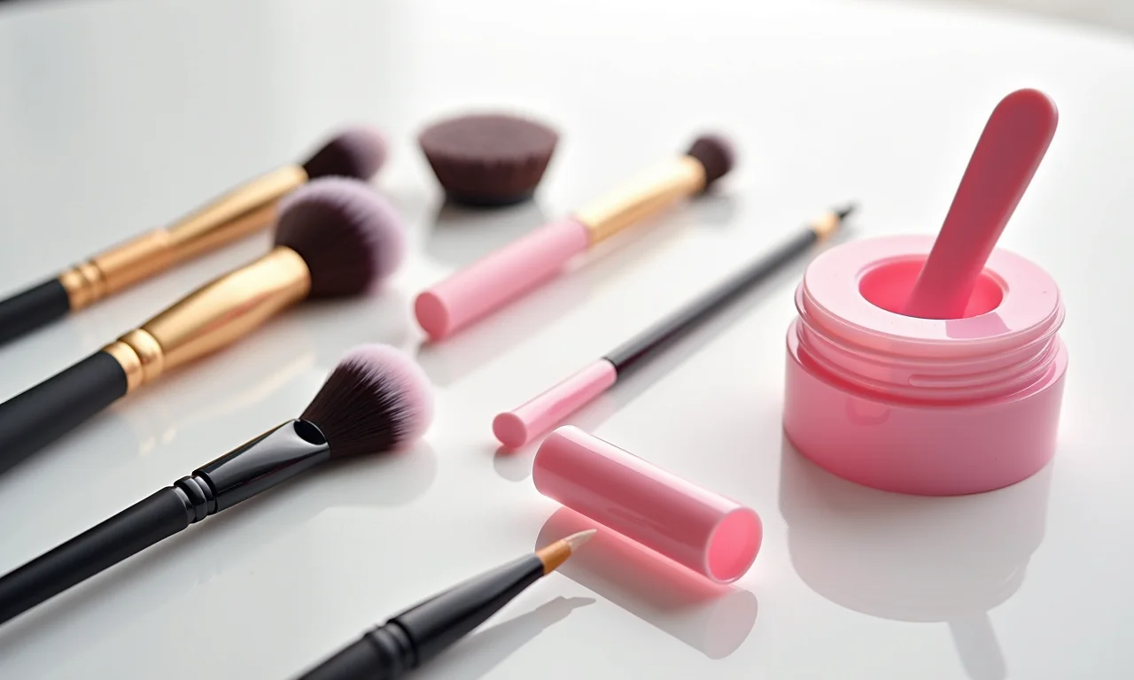 Higienização dos materiais de maquiagem: essencial para a saúde dos olhos.
