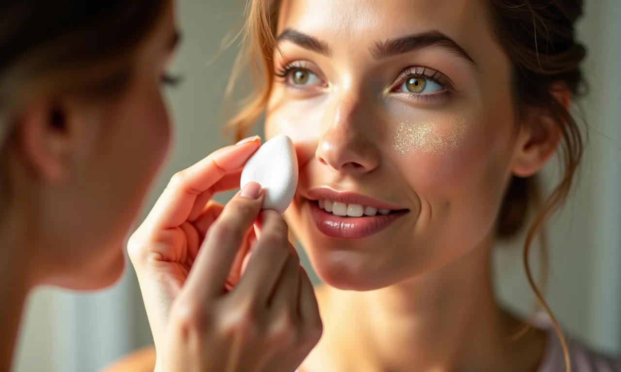 Iluminador líquido para um glow intenso.