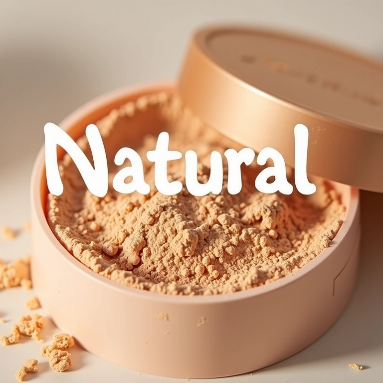 Iluminador mineral com ingredientes naturais.