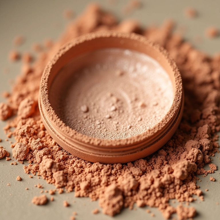 Iluminador mineral vegano, opção sustentável.