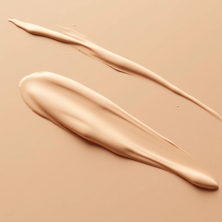 Lista de ingredientes de base matte natural com foco nos componentes de controle de oleosidade.