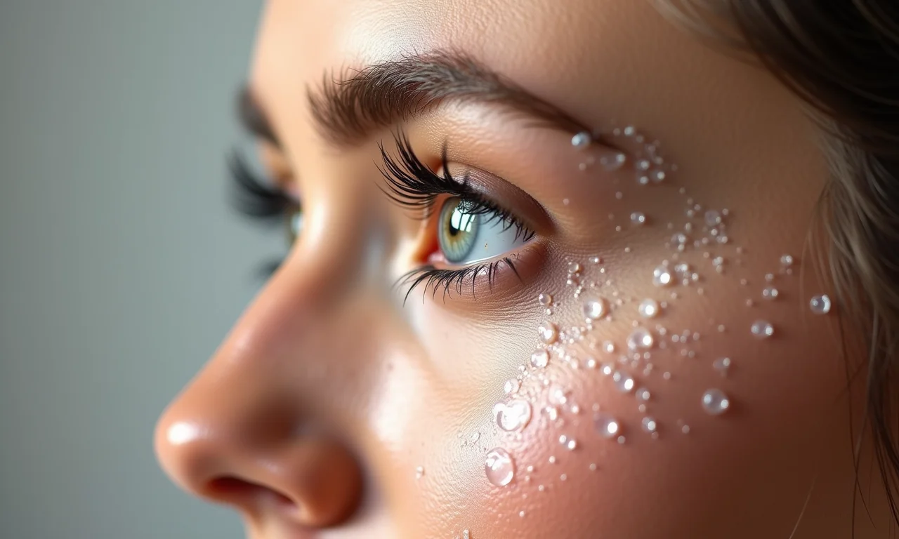 Maquiagem à prova d'água para evitar surpresas.