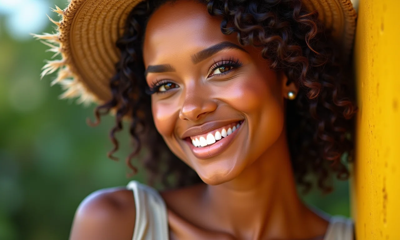 Maquiagem de caipira glamourosa para festa junina.