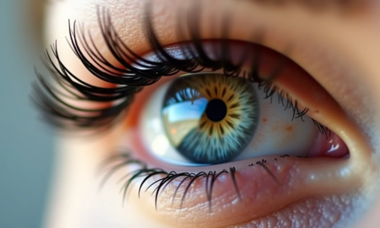 Máscara com colágeno para cílios mais espessos.