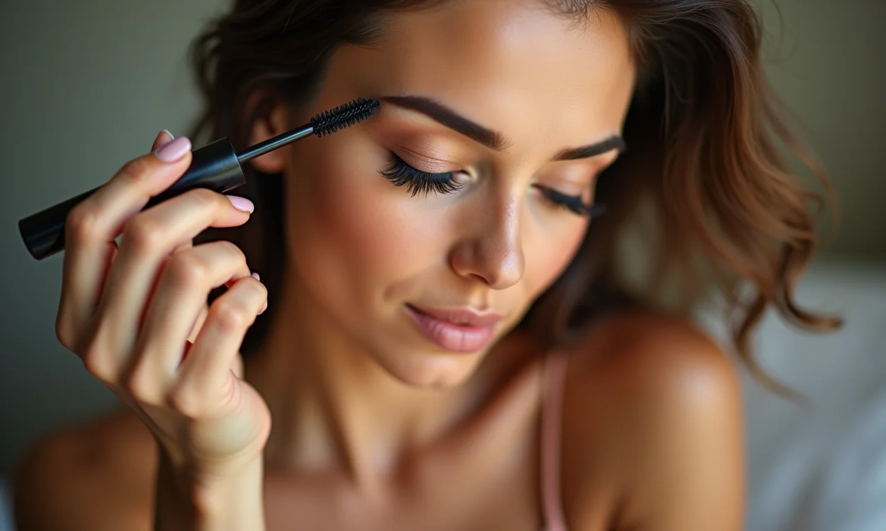 Máscara de cílios: o toque final para um olhar marcante.