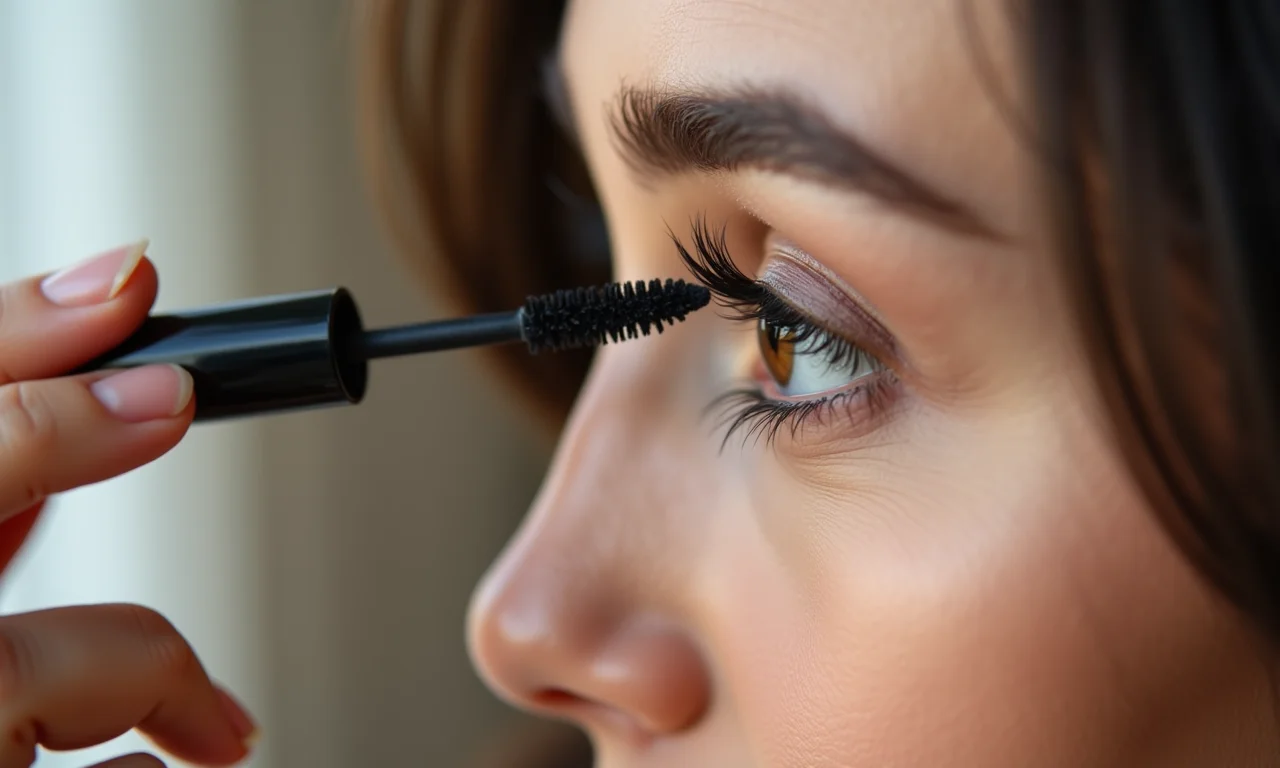 Máscara de cílios para alongar e definir.
