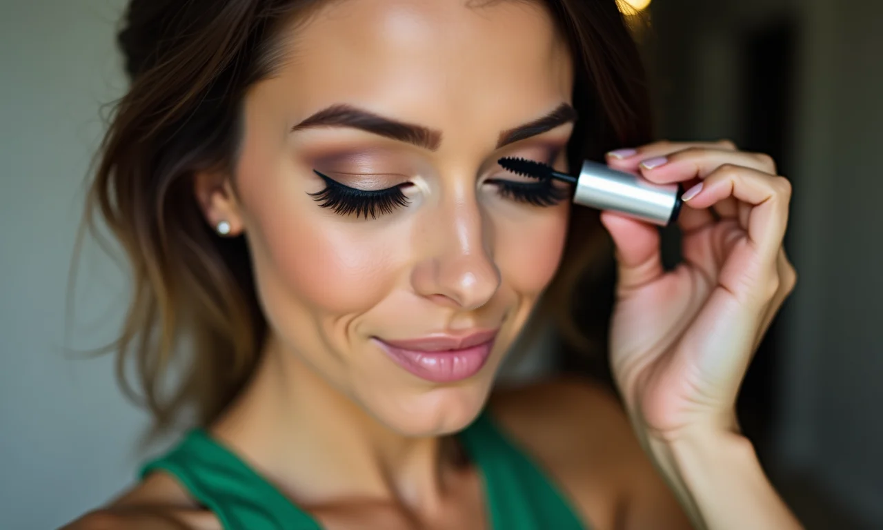 Máscara de cílios: volume e alongamento para um olhar poderoso.