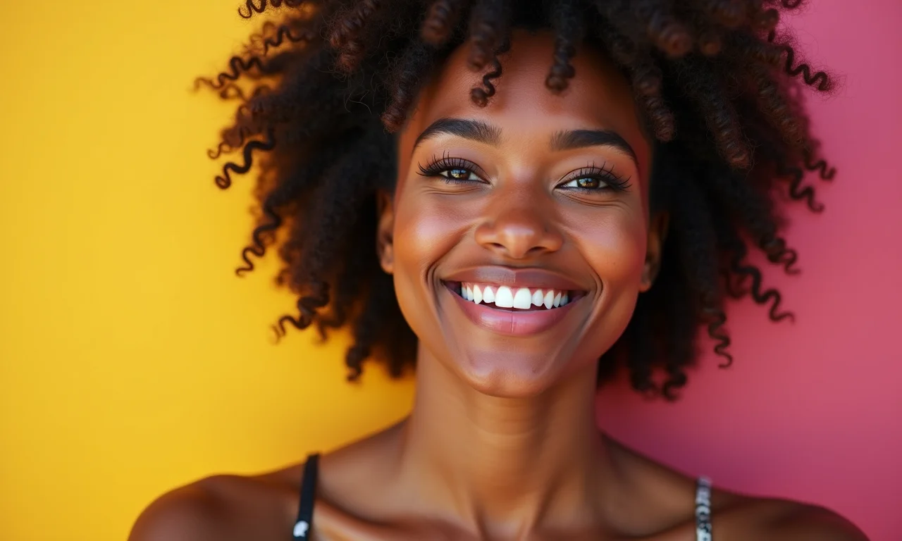 Mulher testando marca de maquiagem vegana menos conhecida.