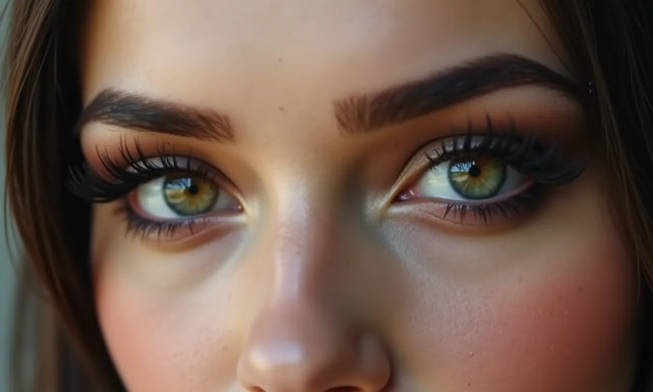 Olhos esfumados com maquiagem soft grunge.