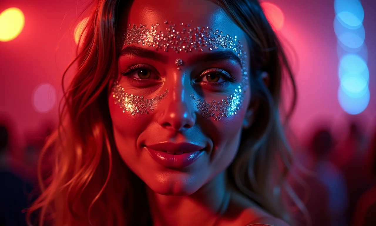 Pedrinhas e strass para um toque extra de brilho.