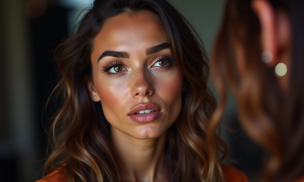 Pele com acabamento matte para um visual impecável.