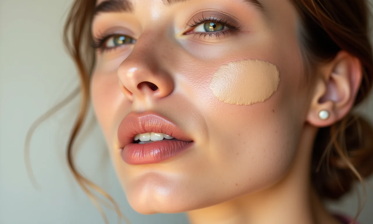 Pele impecável com base perfeita.