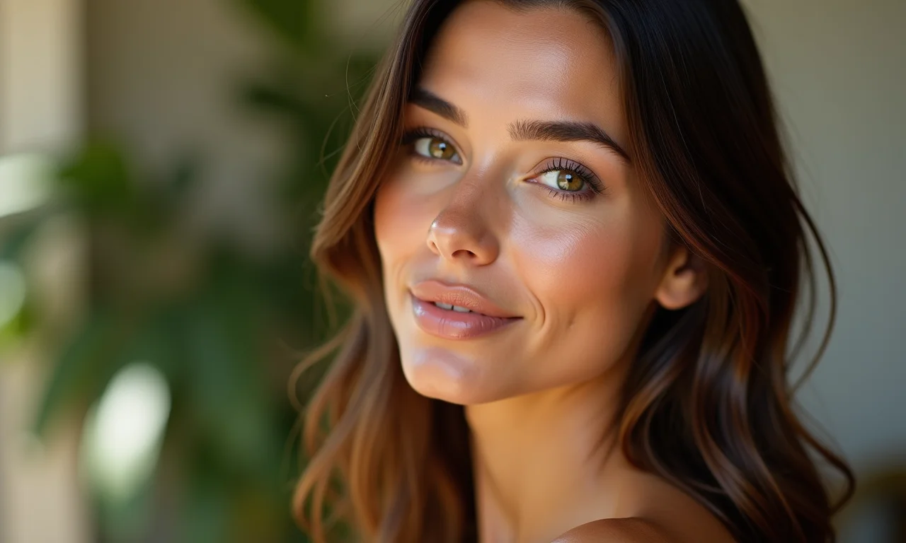 Pele perfeita com base de longa duração.