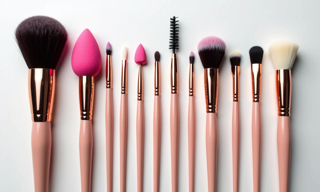 Pincéis e esponjas de maquiagem