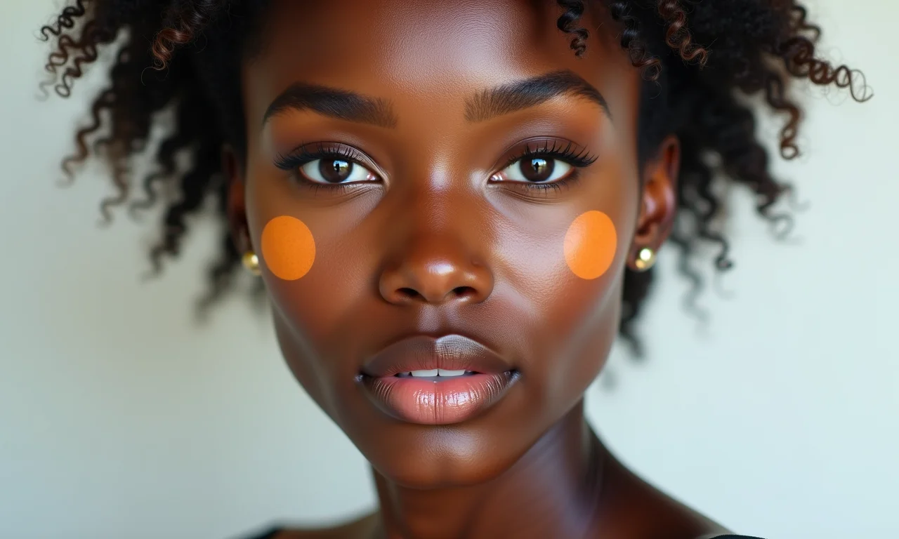 Pontos-chave do rosto para contorno.