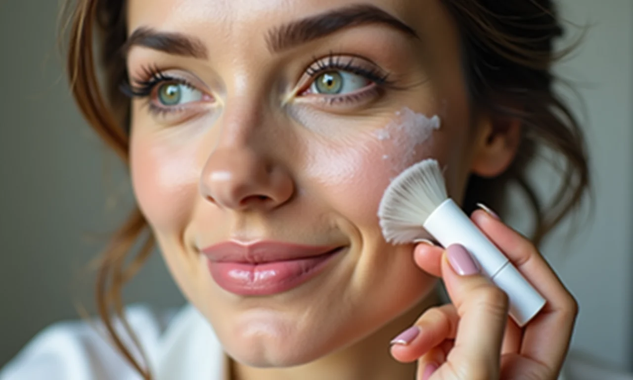 Preparação da pele para maquiagem de casamento durante o dia.