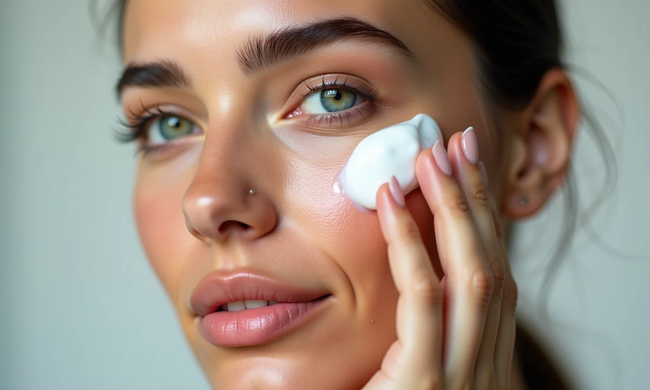Preparação da pele para maquiagem: hidratação e cuidado.
