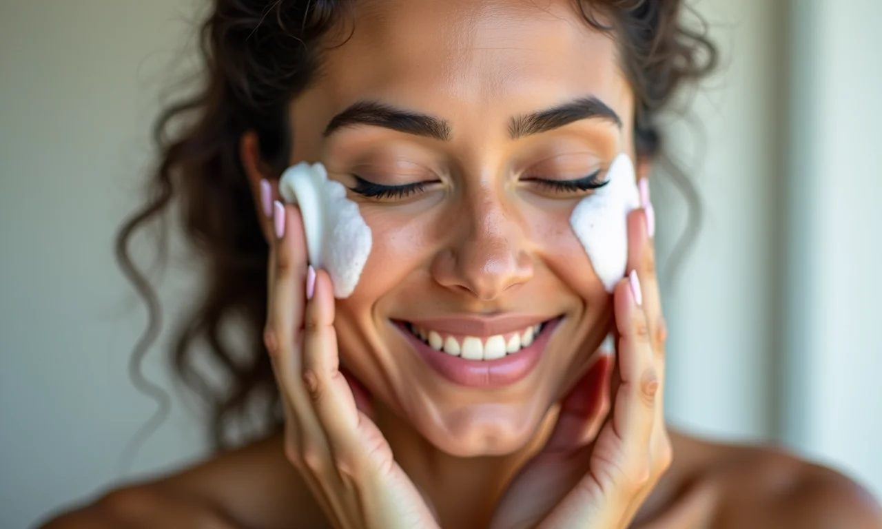 Preparação da pele para maquiagem natural