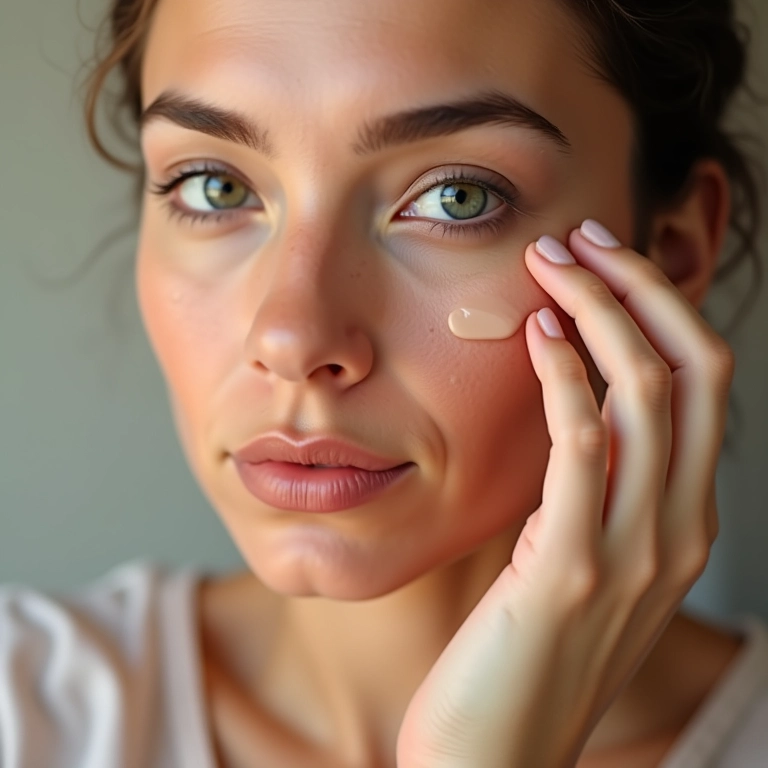 Prevenção de poros dilatados com corretivo não comedogênico.