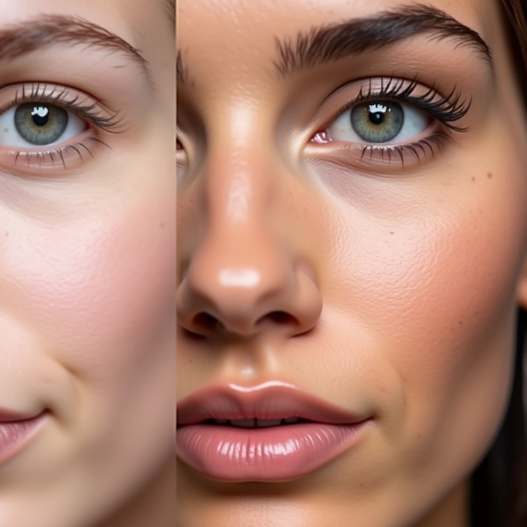 Primer oil-free minimizando poros dilatados.