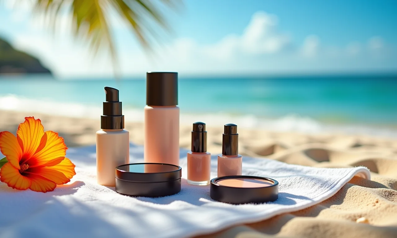 Produtos de maquiagem nacionais para arrasar na praia.