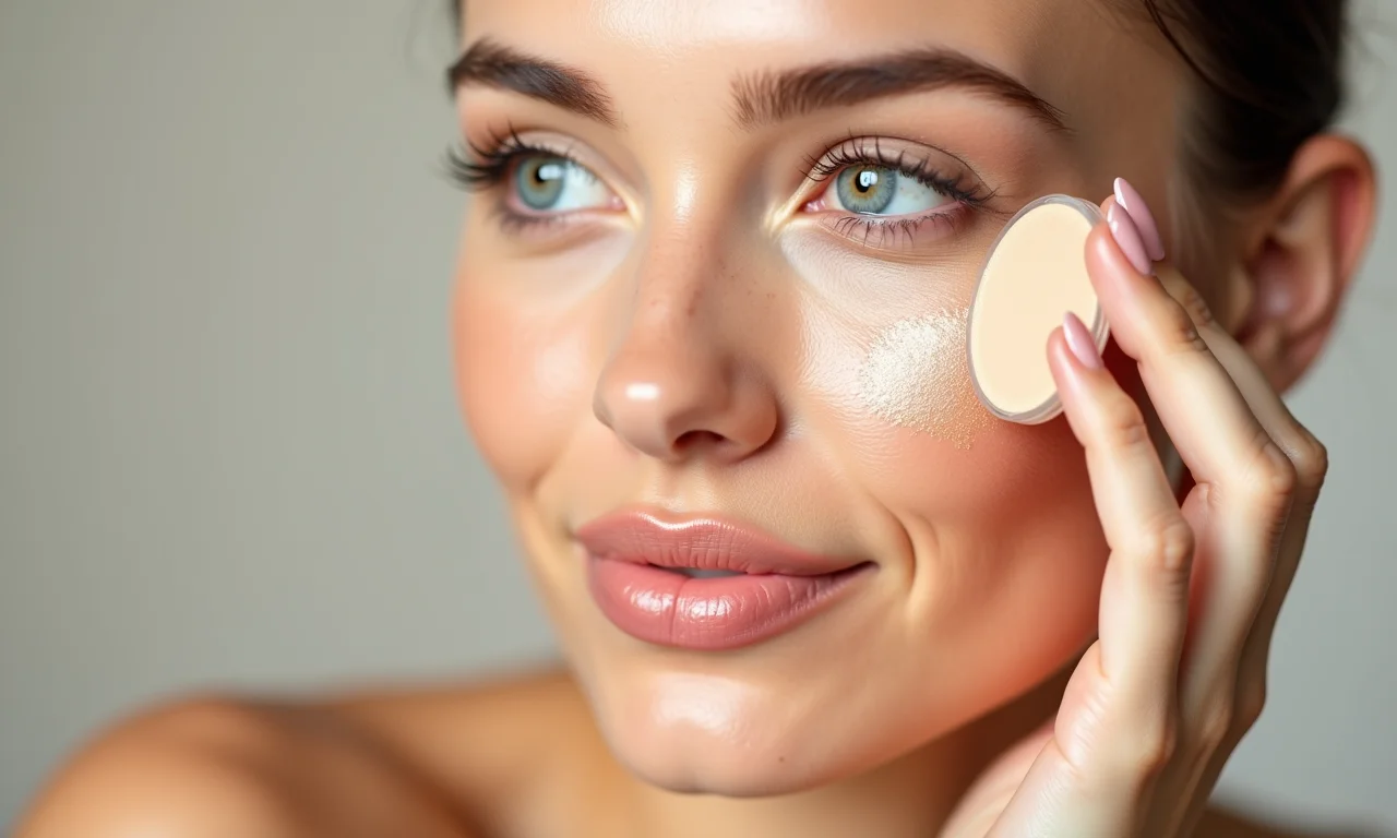 Selar a base com pó translúcido para maior durabilidade.