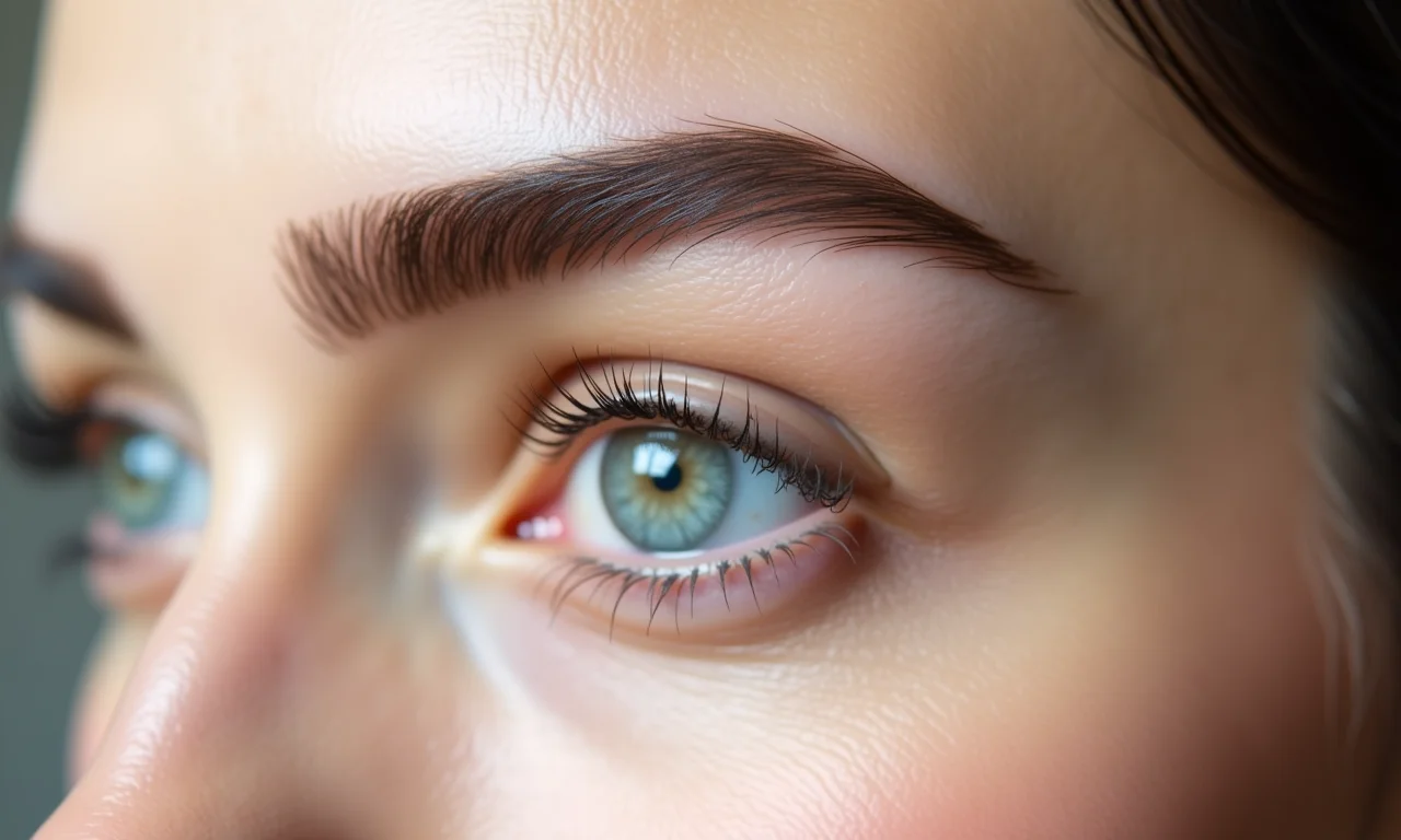 Sobrancelhas bem definidas fazendo a diferença.