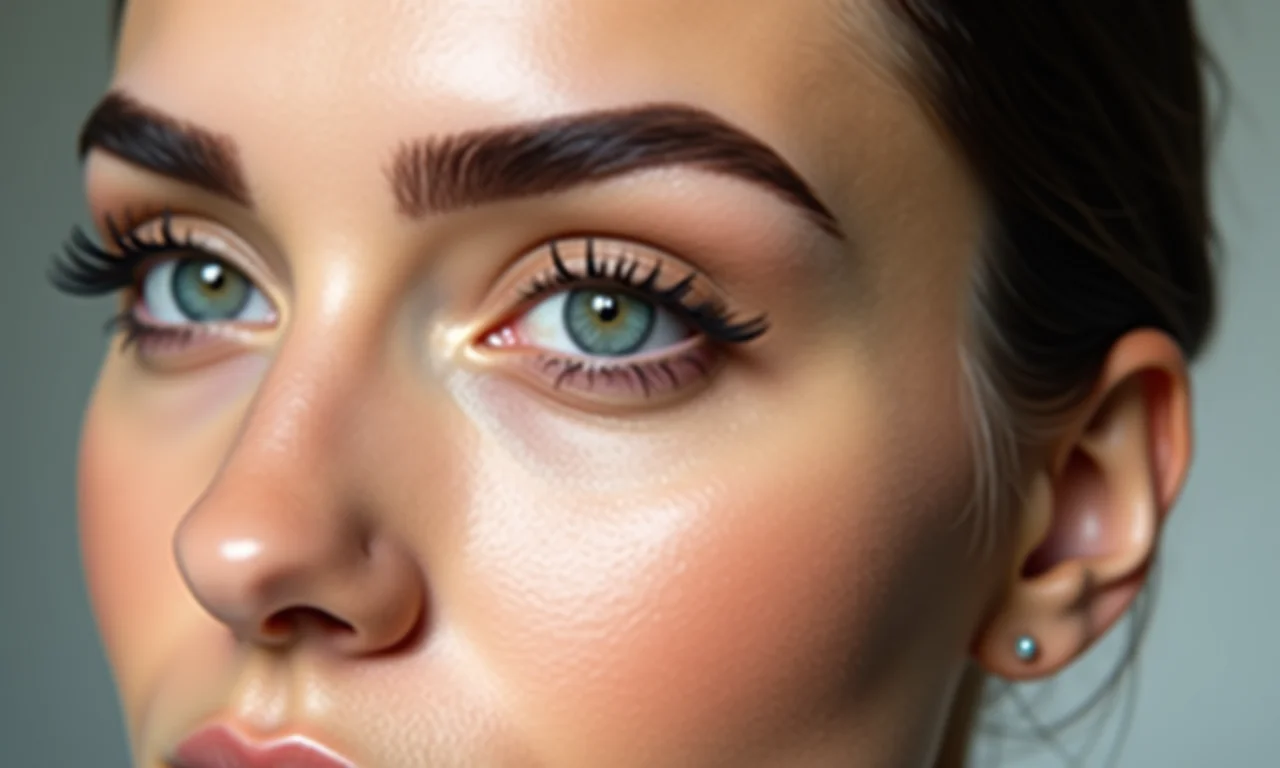 Sobrancelhas bem definidas para um look impecável na festa.