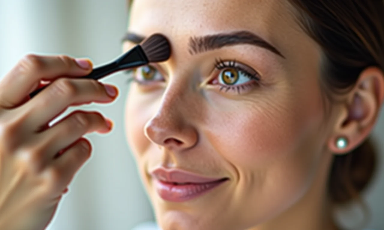 Sobrancelhas naturais valorizando o olhar.