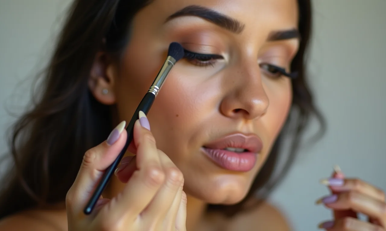 Sombra neutra para um visual elegante e sofisticado.