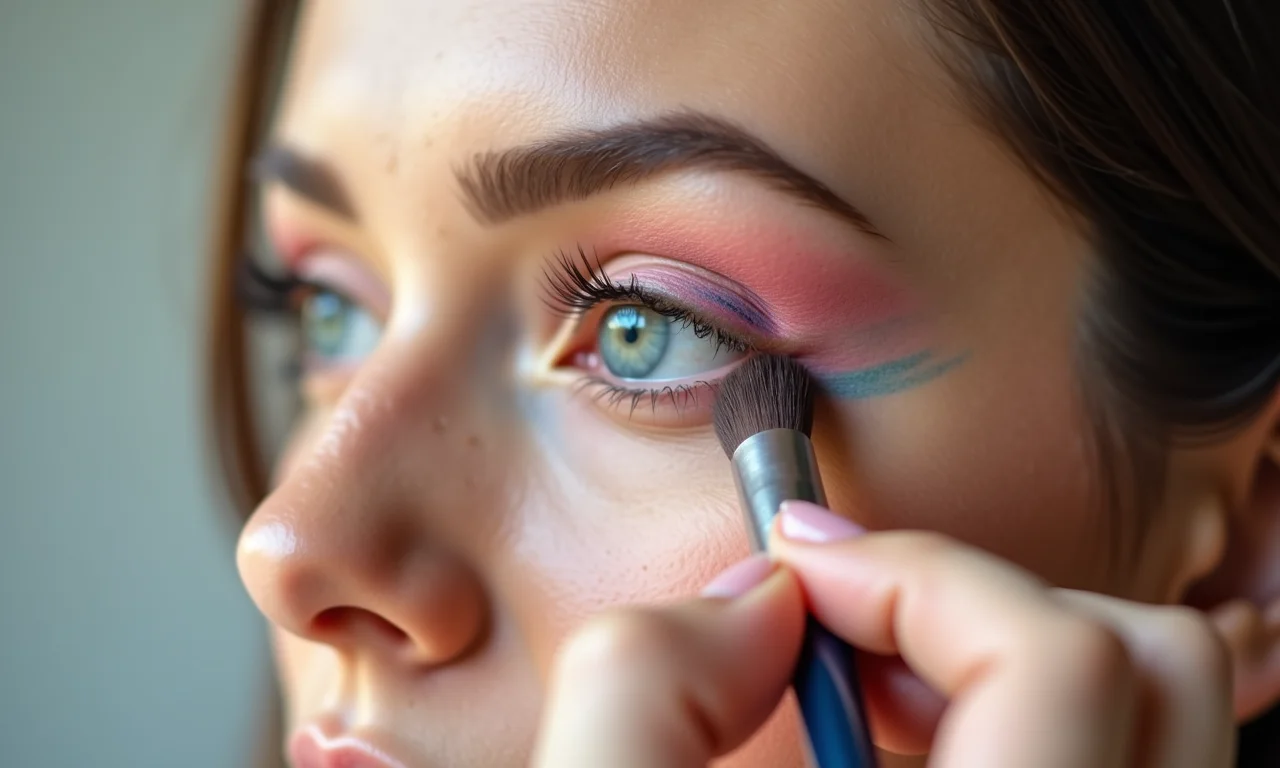 Sombras em tons pastel para olhos delicados.