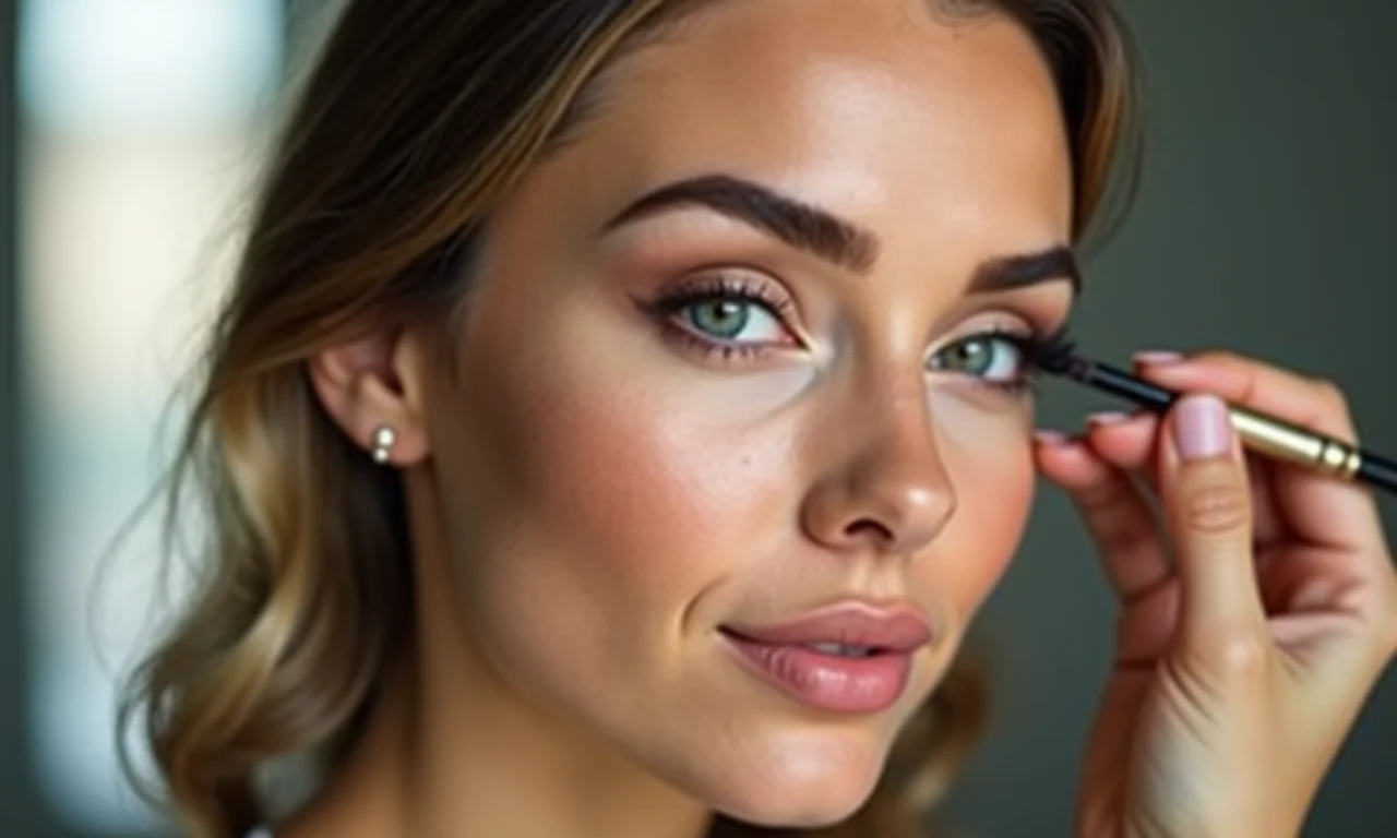 Sombras neutras destacando o olhar para uma videochamada.