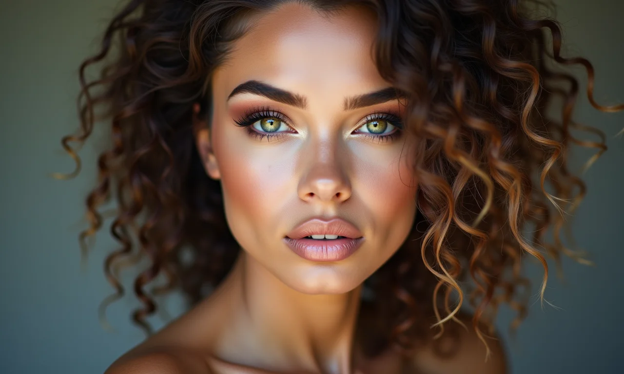 Sombras que acentuam o olhar na maquiagem soft grunge.