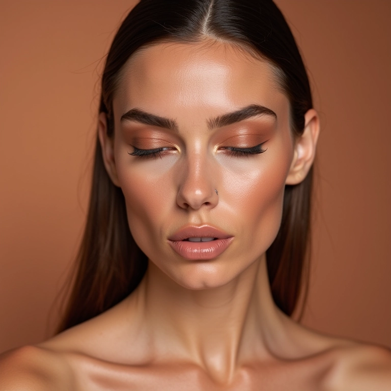 Versatilidade do bronzer mineral vegano: sombra, blush e contorno em um só produto.