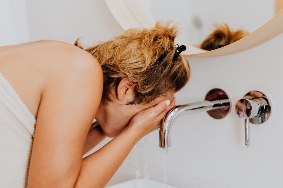 3. Emulsione com água morna