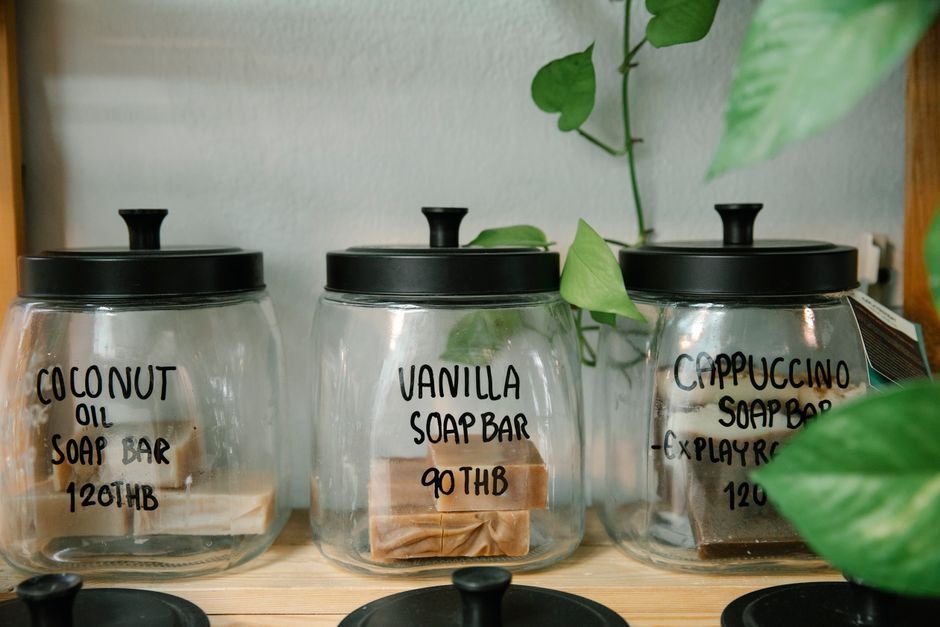 Café moído com óleo de coco
