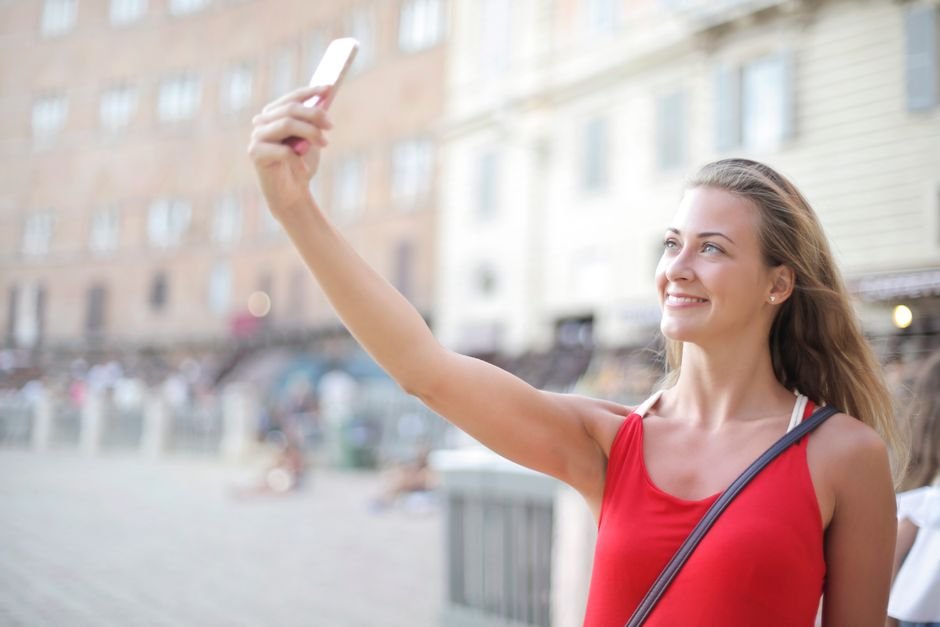 Strobing para selfies e vídeo-chamadas